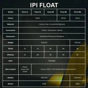 IPI Gaming Float 11 Black Mouse