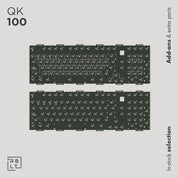 QK100 Keyboard Extra Components for Customization