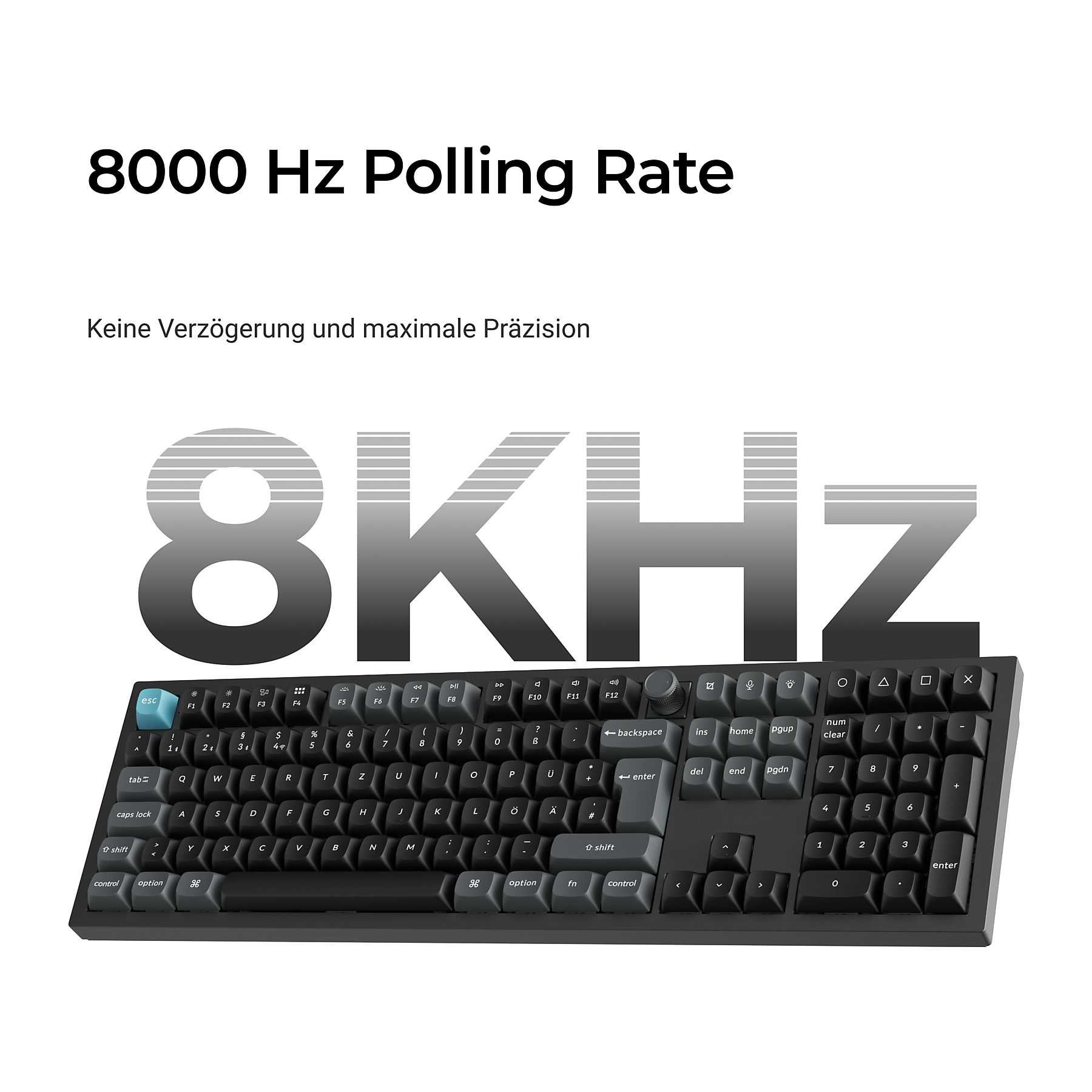 Keychron Q6 Ultra 8K (ISO-DE) Keyboard