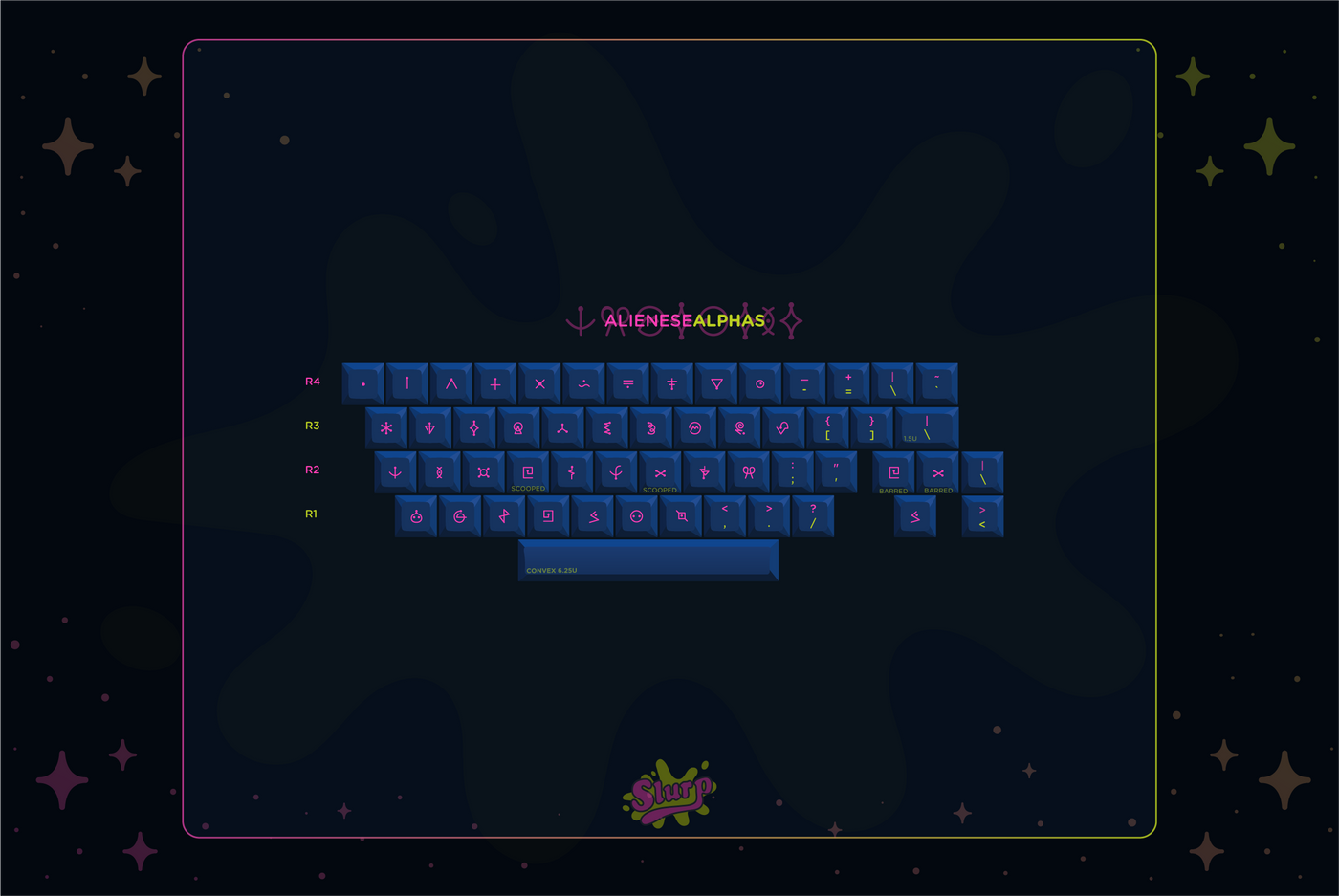 KAT Slurp Keycap Set