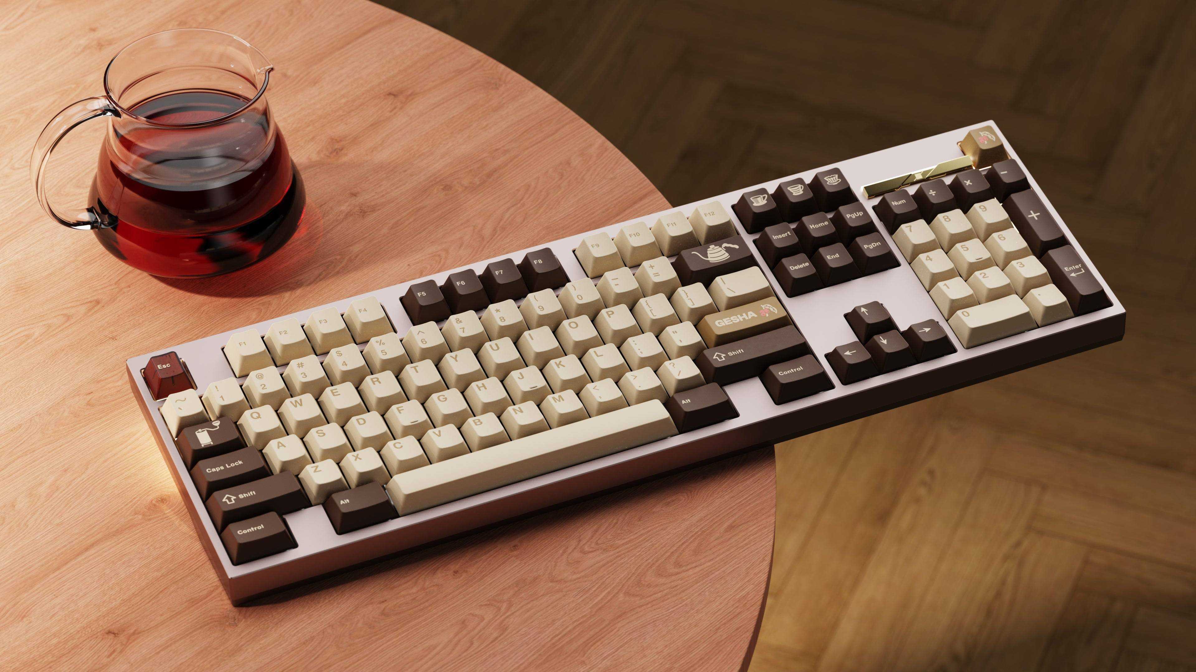 MW Gesha Keycap Set