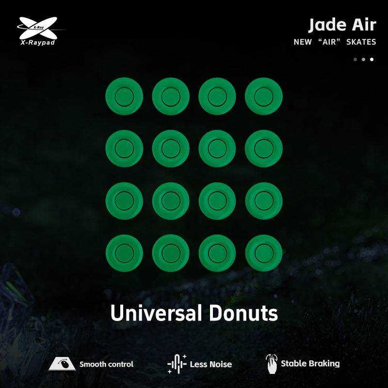 X-Raypad Jade Air Mouse Skates - Universal Donuts