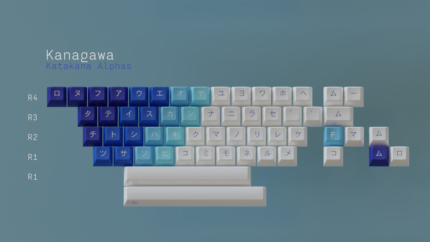 KAT Great Wave Keycap Set
