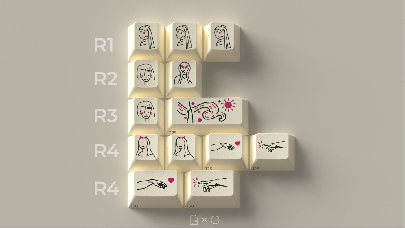 GMK Art Keycap Set