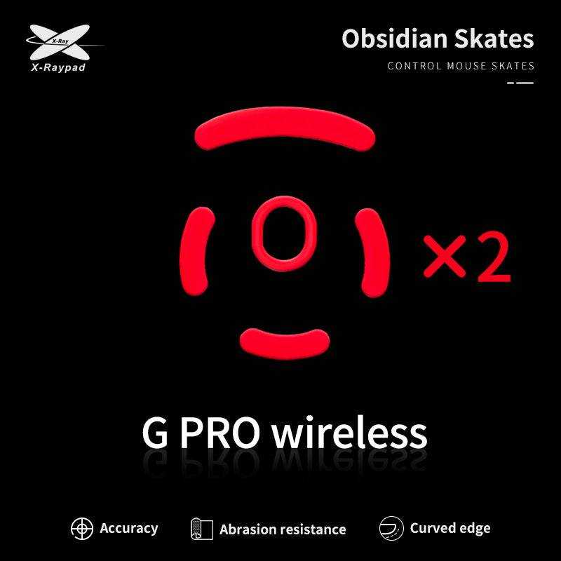 X-Raypad Obsidian Mouse Skates