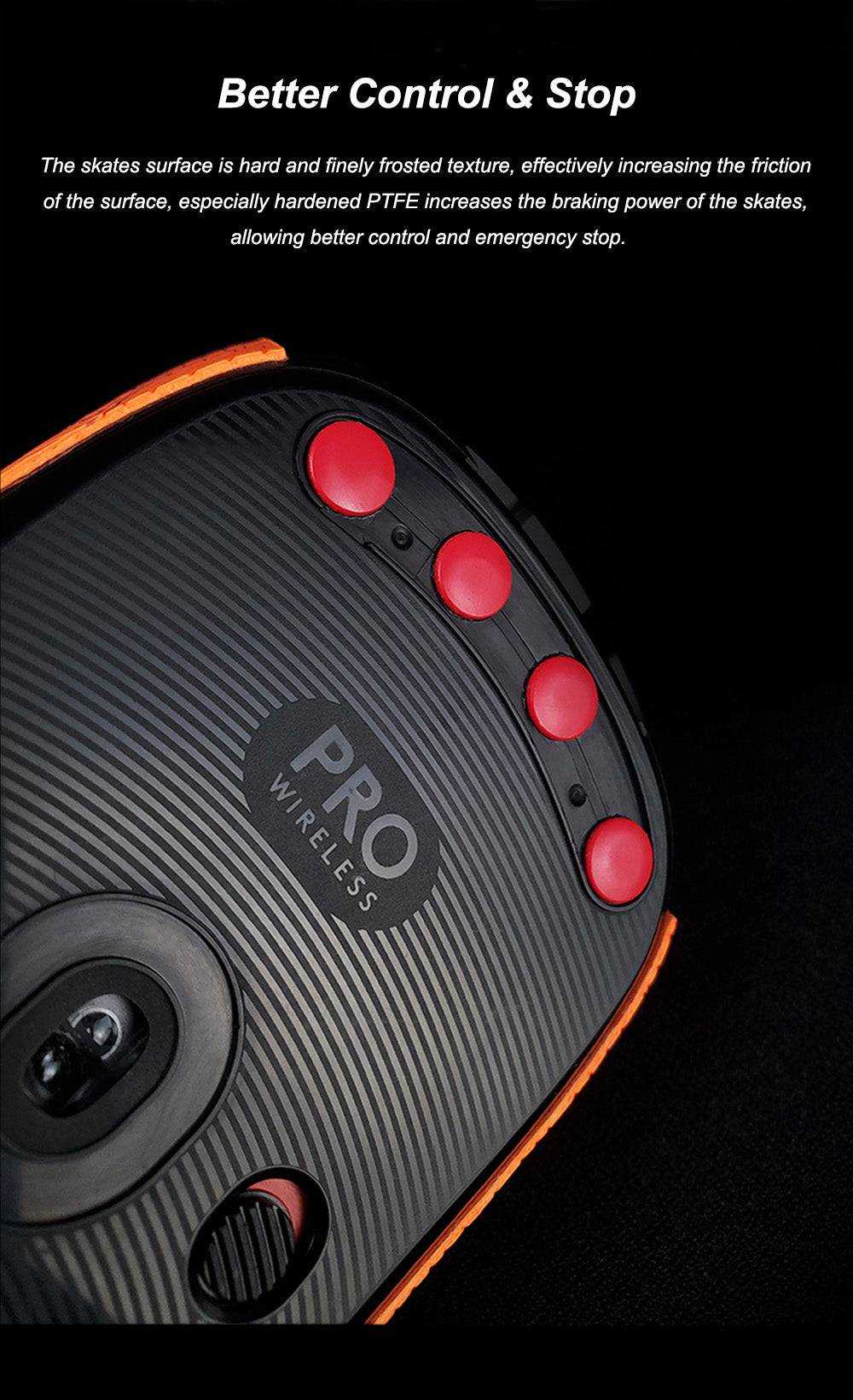 X-Raypad Obsidian Mouse Skates - Universal Dots