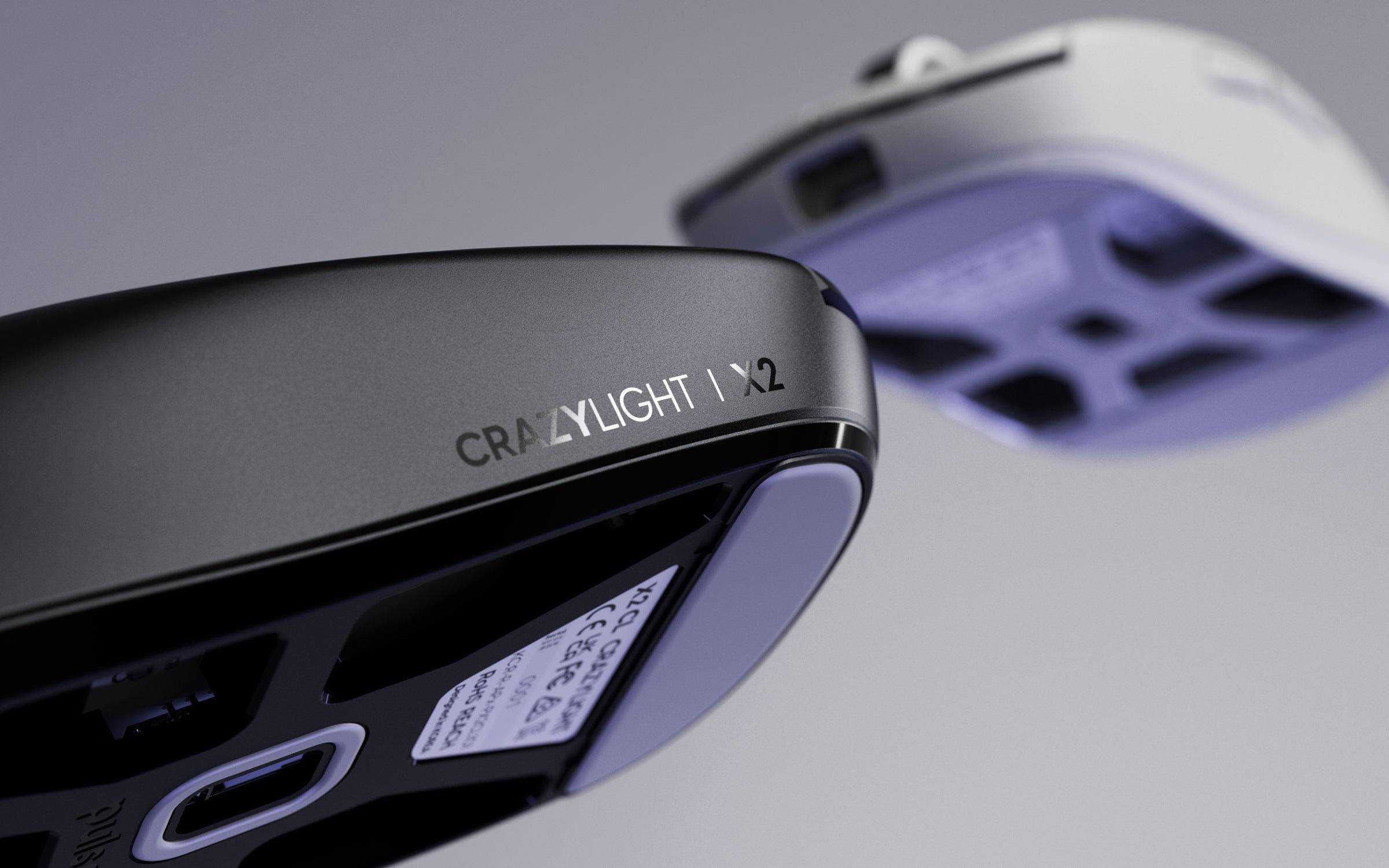 Pulsar X2 CRAZYLIGHT Medium (Jet Black) Mouse