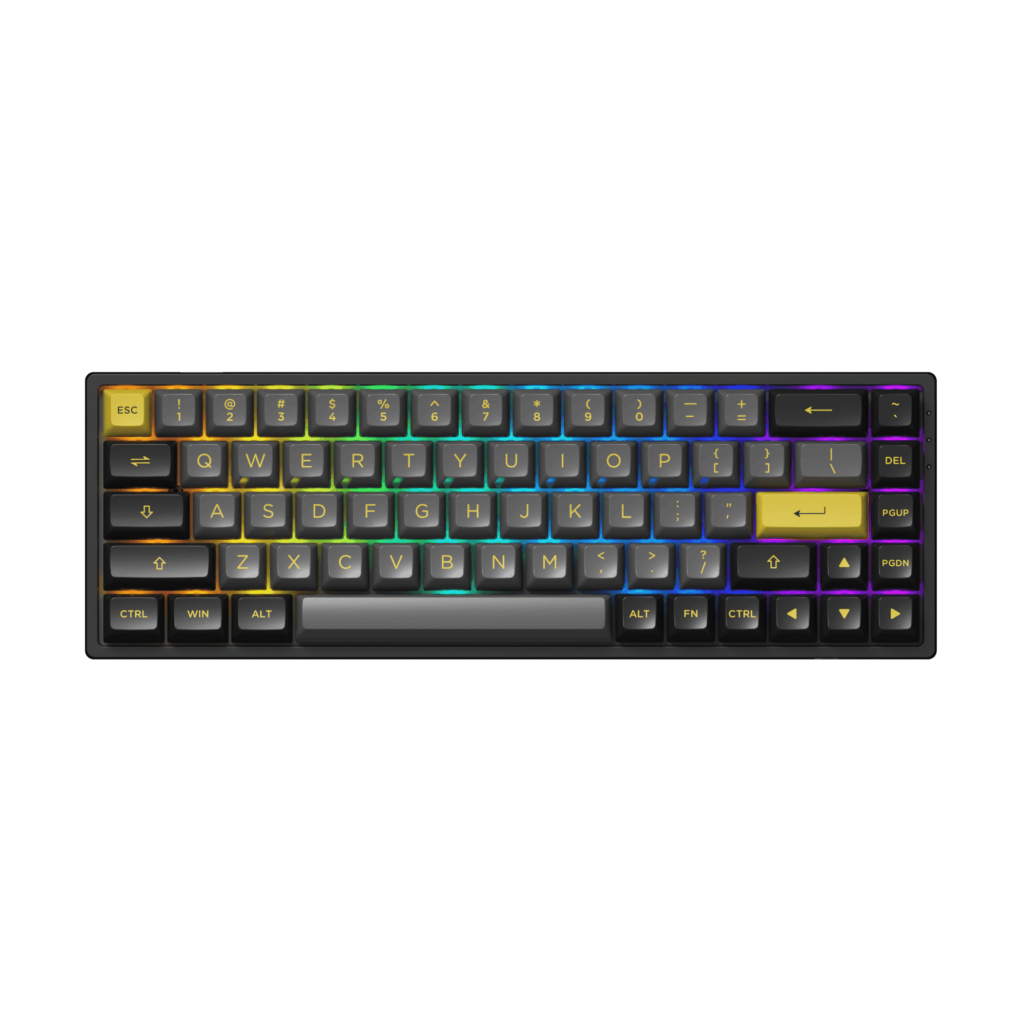 Akko 3068B Plus (Black & Gold) Keyboard - InputGear DE