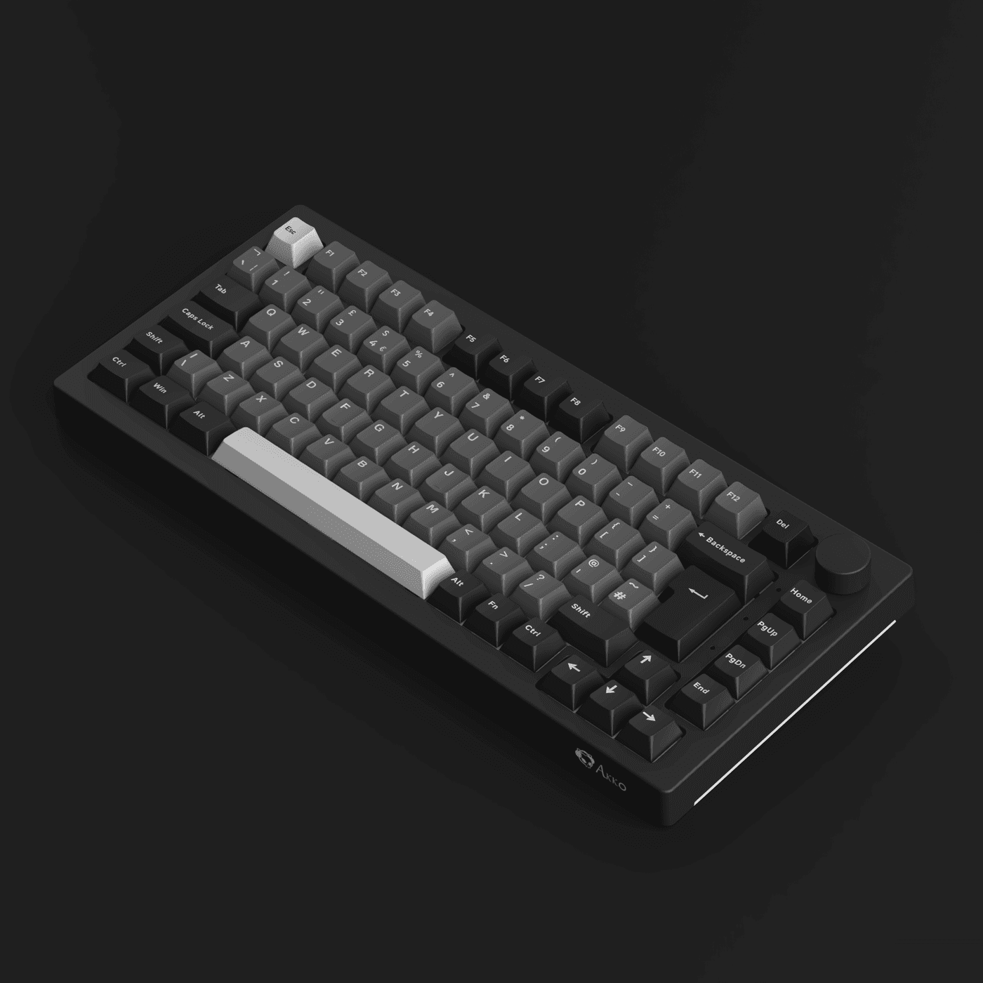 Akko 5075B Plus VIA Black (ISO - DE/NOR/UK) - InputGear DE