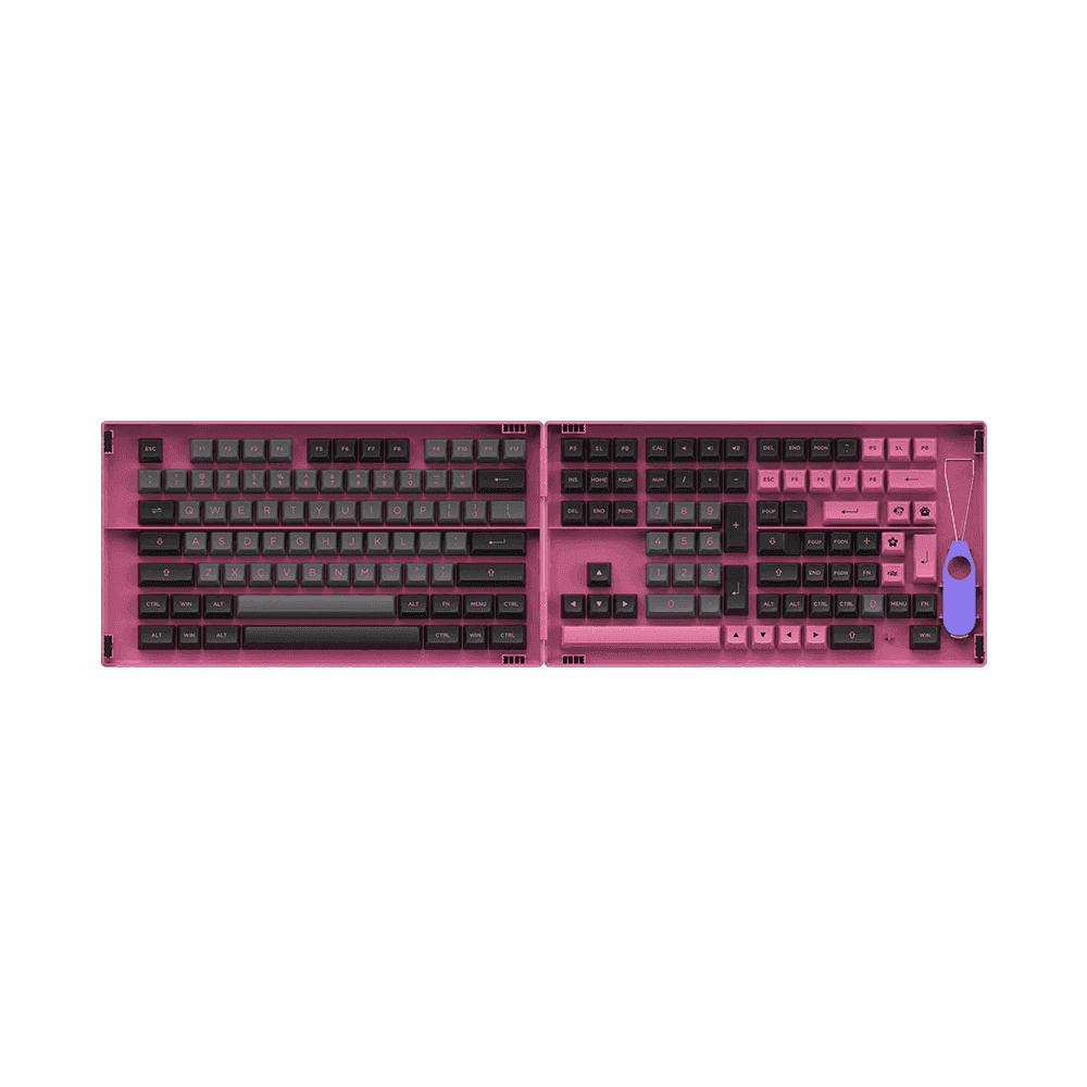 Akko Black & Rose ASA Keycap Set - InputGear DE