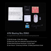 ATK ZERO (White) Gaming Mouse