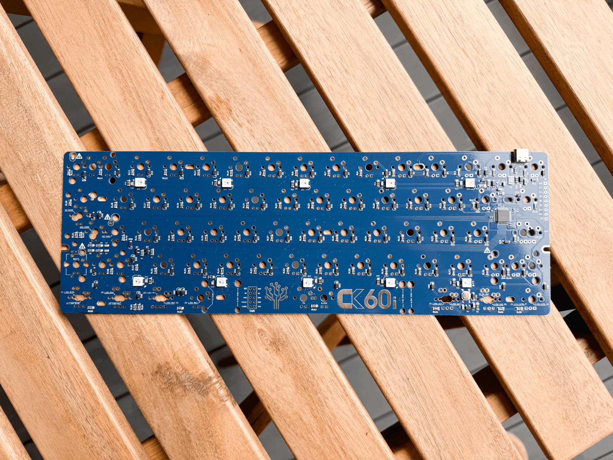 CandyKeys CK60i Solder PCB (DIY A-STOCK) - InputGear DE