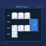 EPBT Ping Keycap Set - InputGear DE