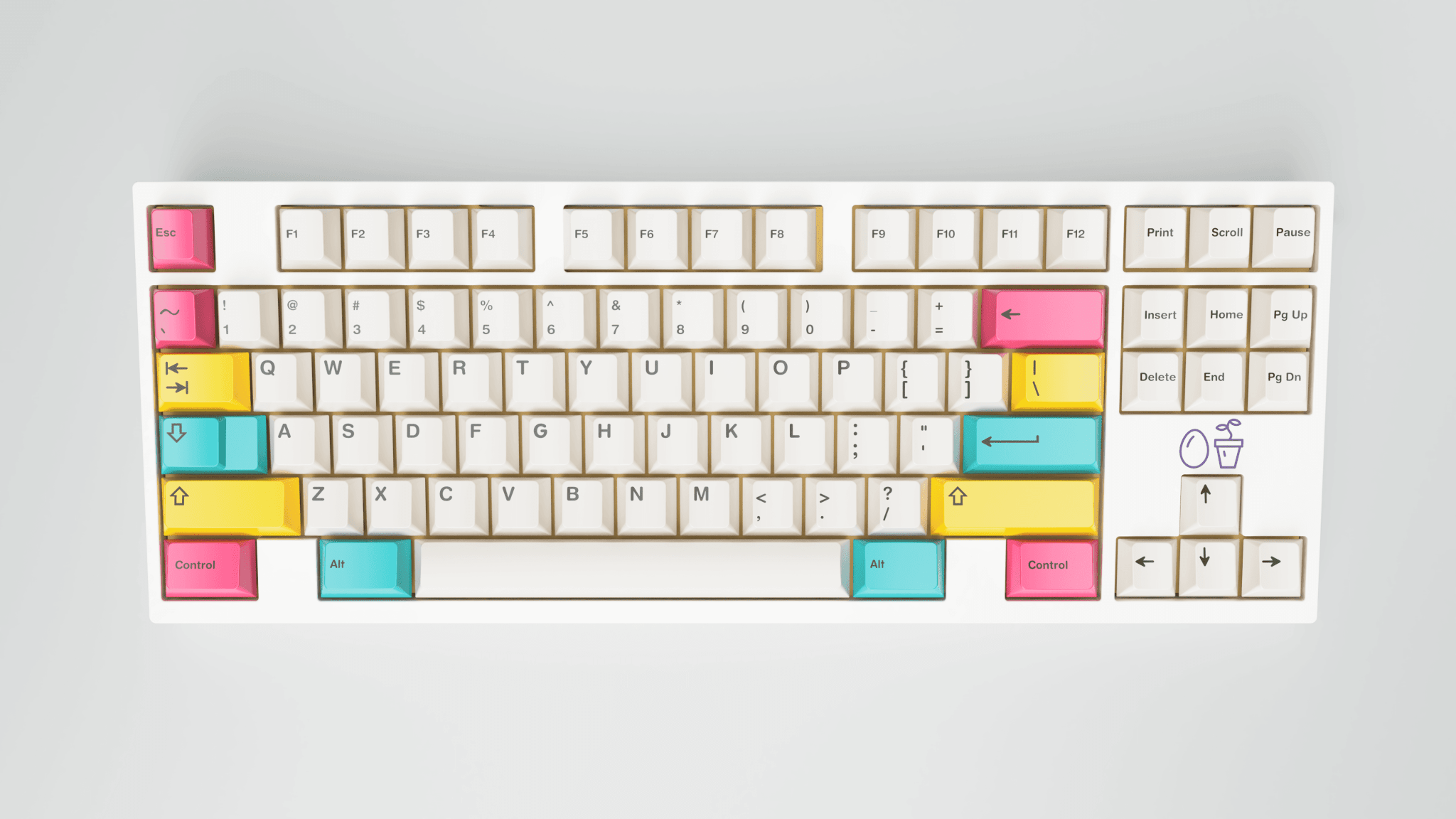 EPBT Spectrum (ISO-DE) Keycap Set - InputGear DE