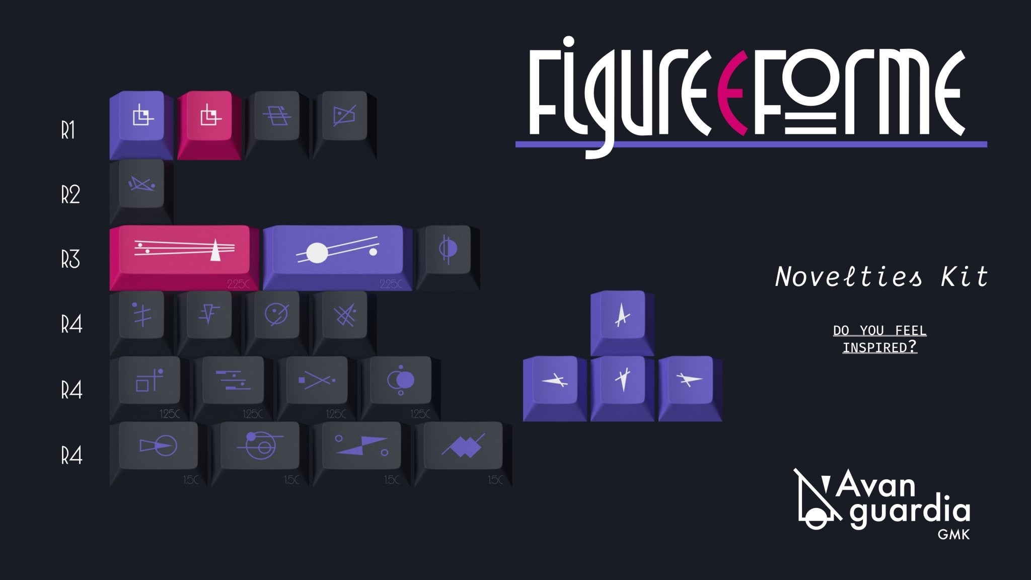 GMK Avanguardia Keycap Set - InputGear DE