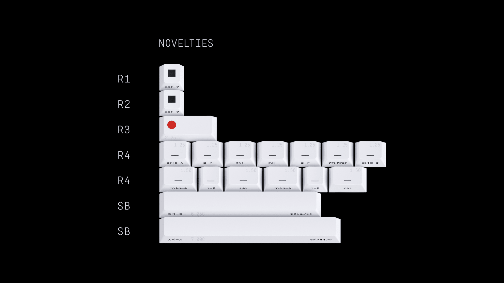 GMK Modern Ink Keycap Set - InputGear DE