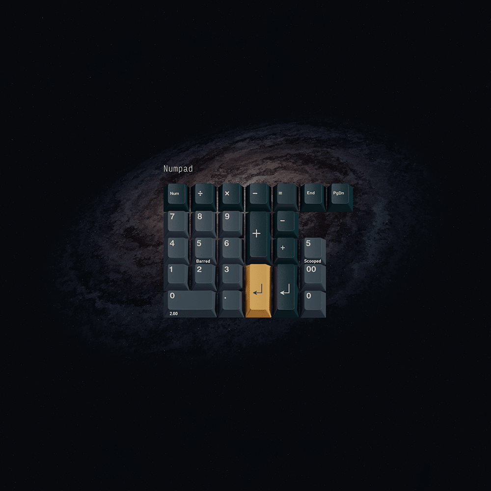 GMK Universe Keycap Set - InputGear DE