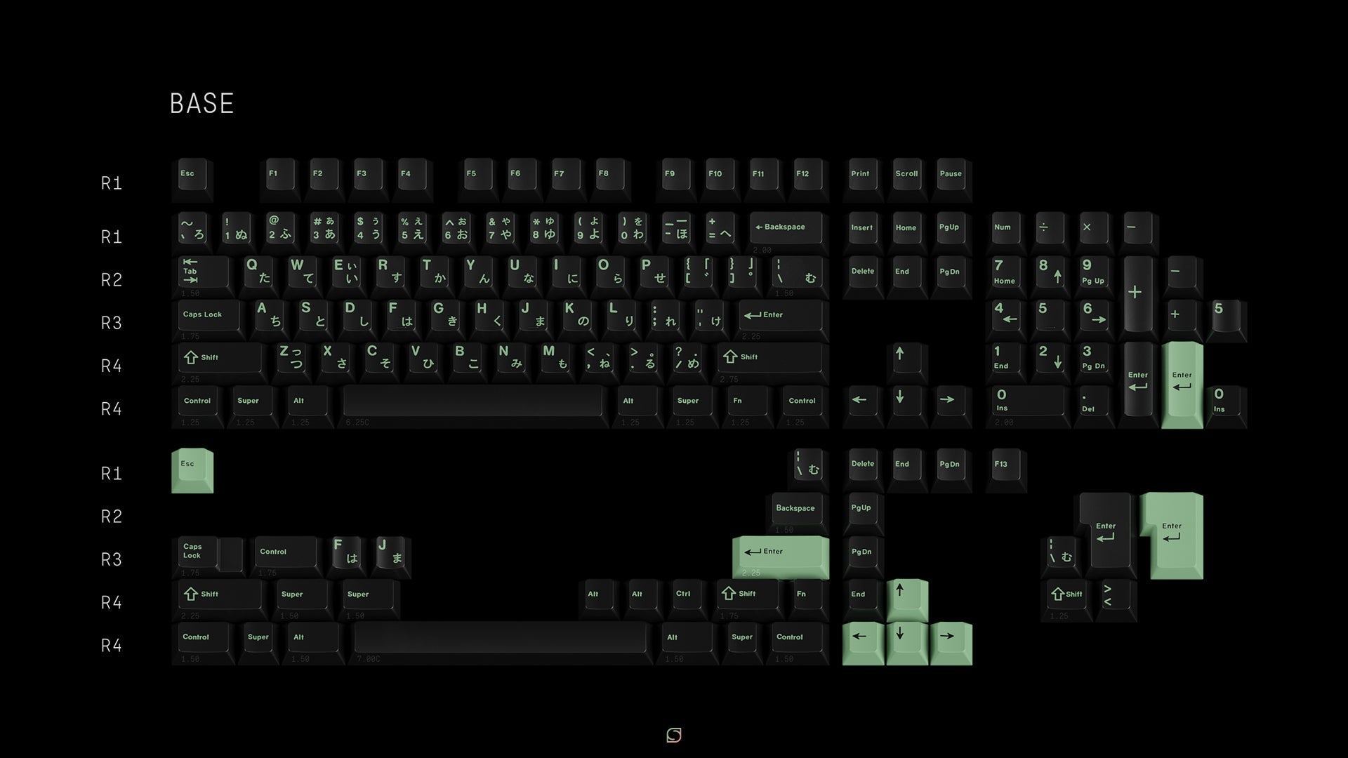 GMK Wasabi R2 Keycap Set - InputGear DE