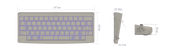 KBDFans Agar 60% Keyboard Kit - InputGear DE