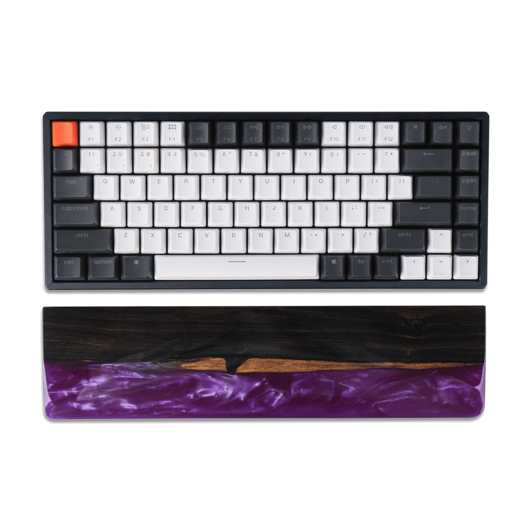 Keychron K2 / K2 Pro / K6 / K6 Pro Wristrest (Resin) - InputGear DE