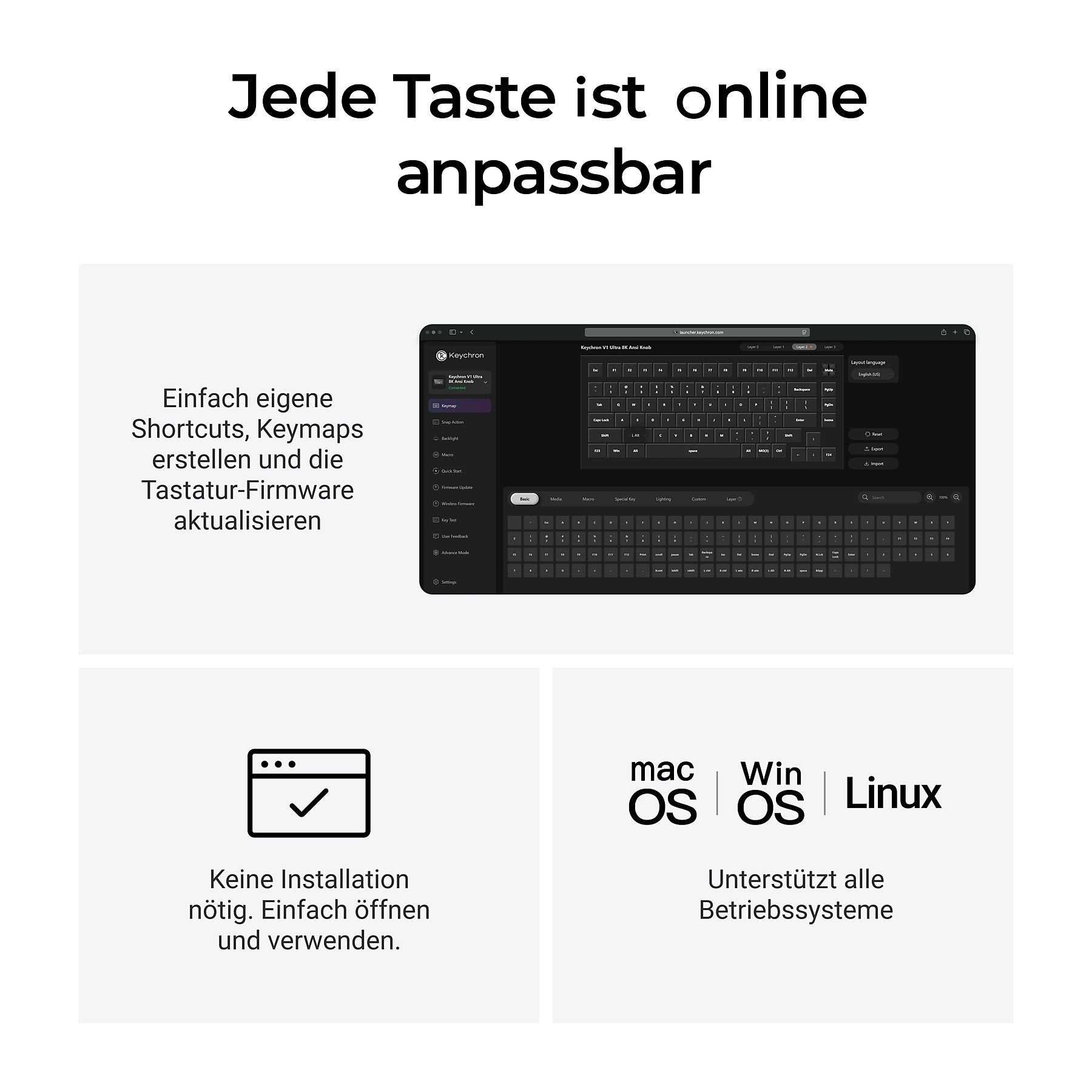 Keychron V6 Ultra (ISO-DE) Keyboard - InputGear DE
