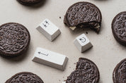 PBTFans Cookies'n'Cream Keycap Set