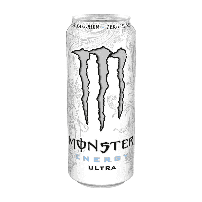 Monster Energy Ultra White Zero 500 ml Dose - InputGear DE