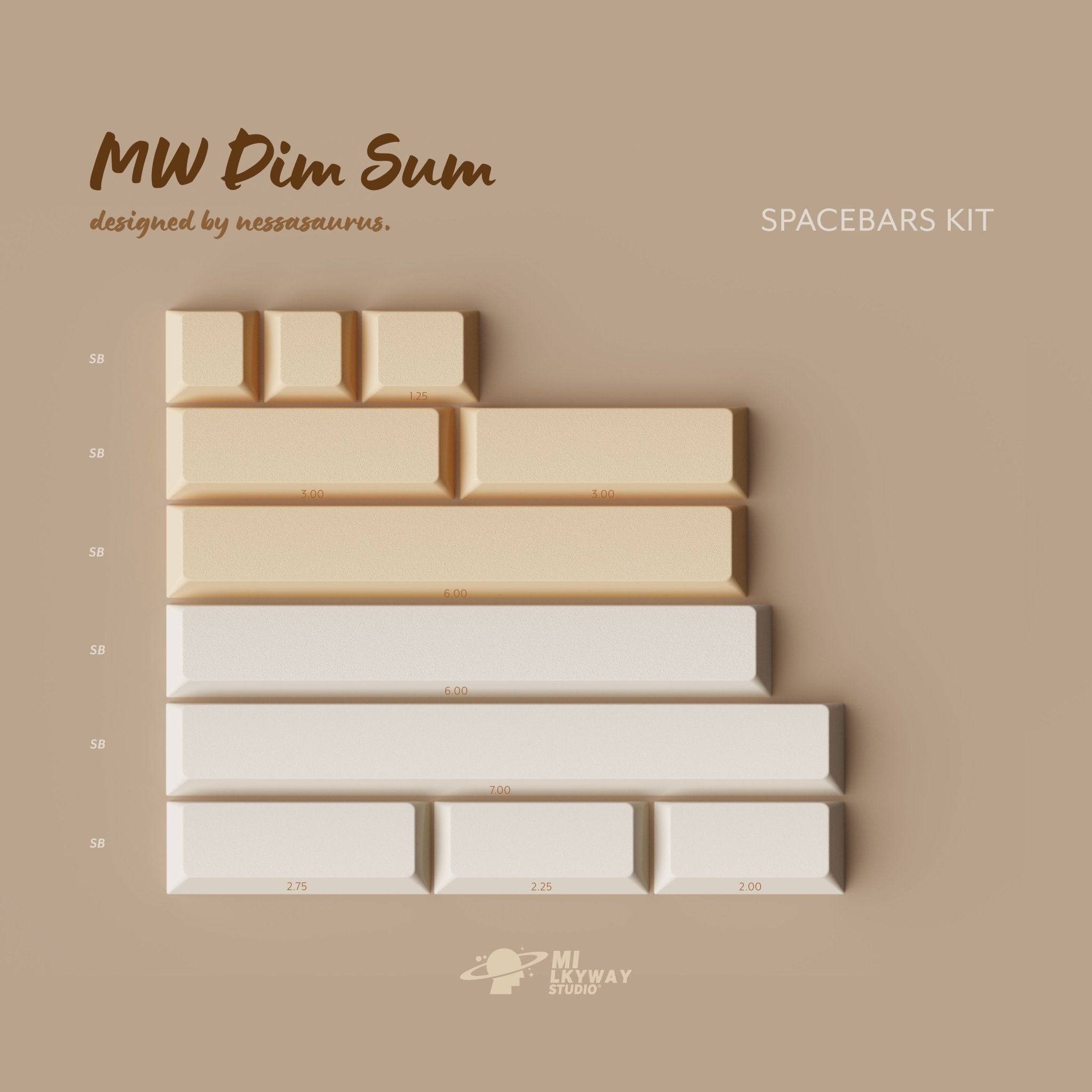 MW Dim Sum Keycap Set - InputGear DE