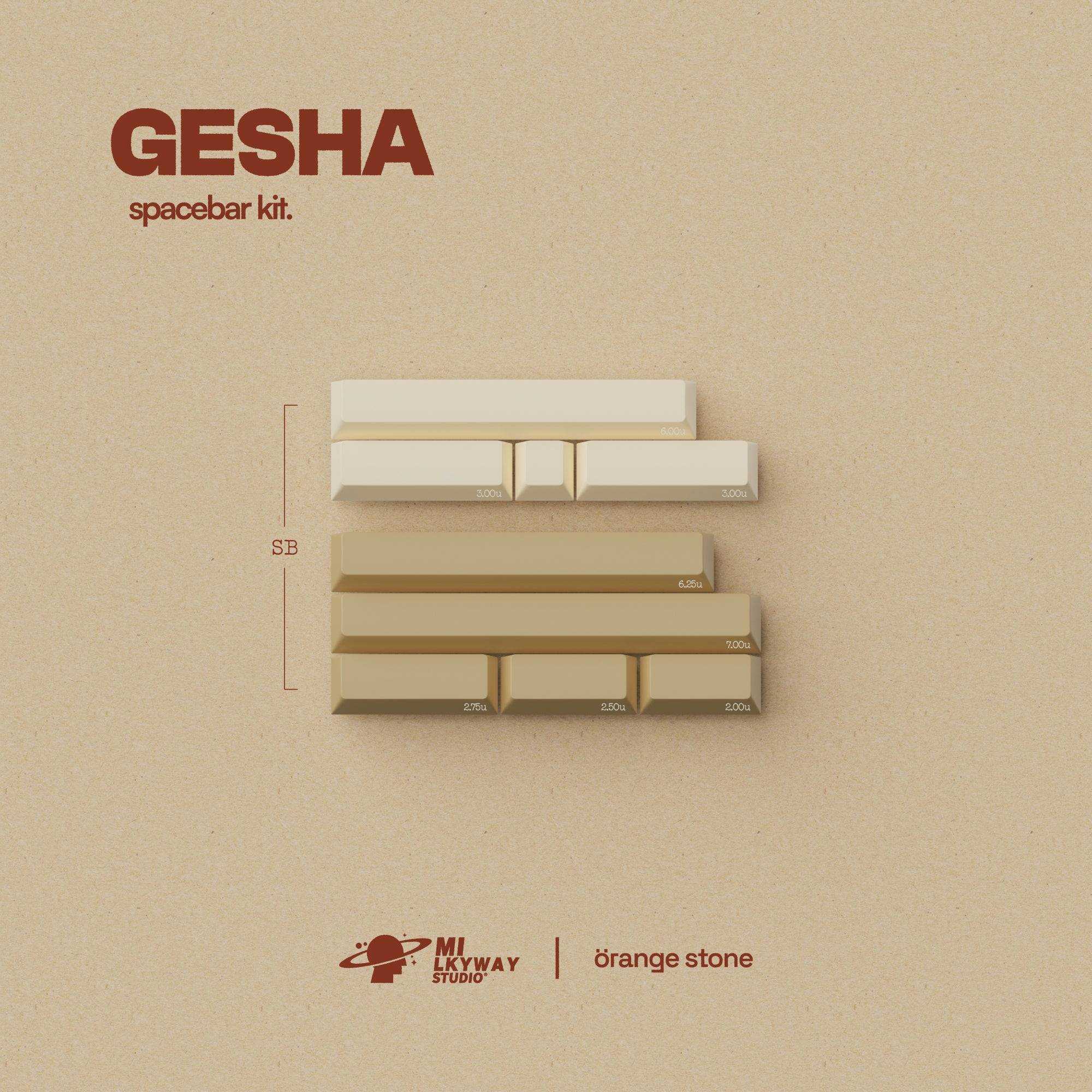 MW Gesha Keycap Set - InputGear DE