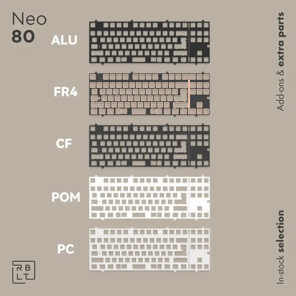 Neo80 Extra Components for Upgrading and Maintenance - InputGear DE