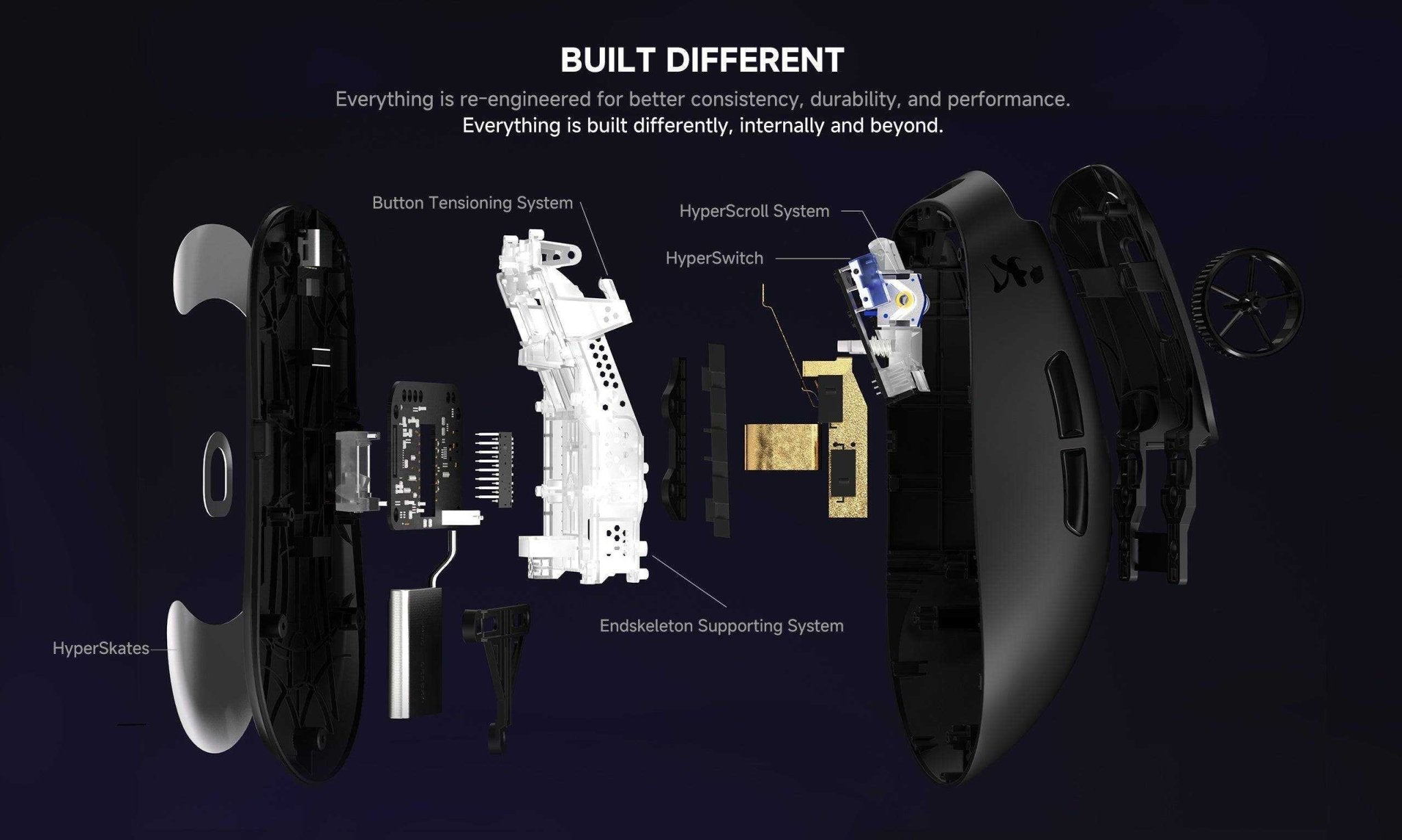 Ninjutso Ten Air (White) Mouse - InputGear DE