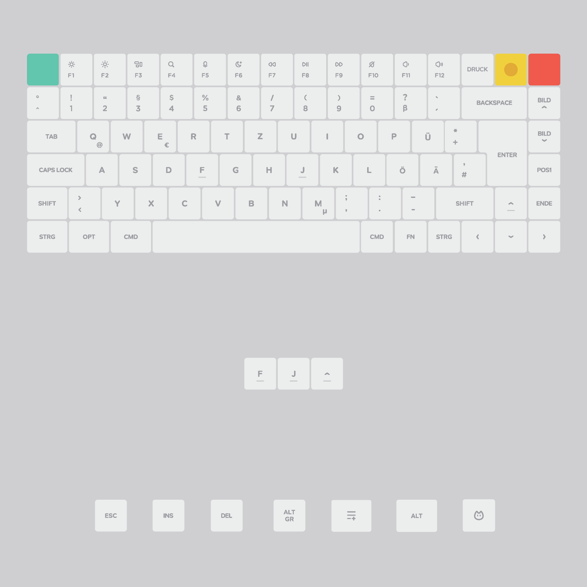 Nuphy Air75 V3 (AZERTY-FR) White - InputGear DE