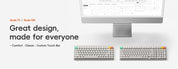 Nuphy Node 100 Low Profile (Black) (ISO-DE) Keyboard - InputGear DE
