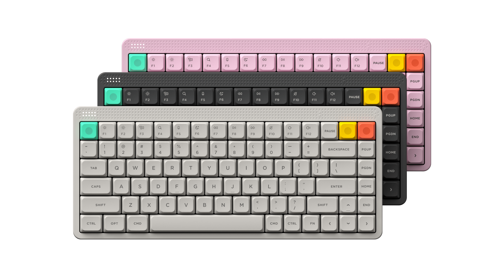 Nuphy Node 100 Low Profile (Black) (ISO-DE) Keyboard - InputGear DE