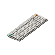 Nuphy Node 100 Low Profile (White) (ISO-DE) Keyboard - InputGear DE