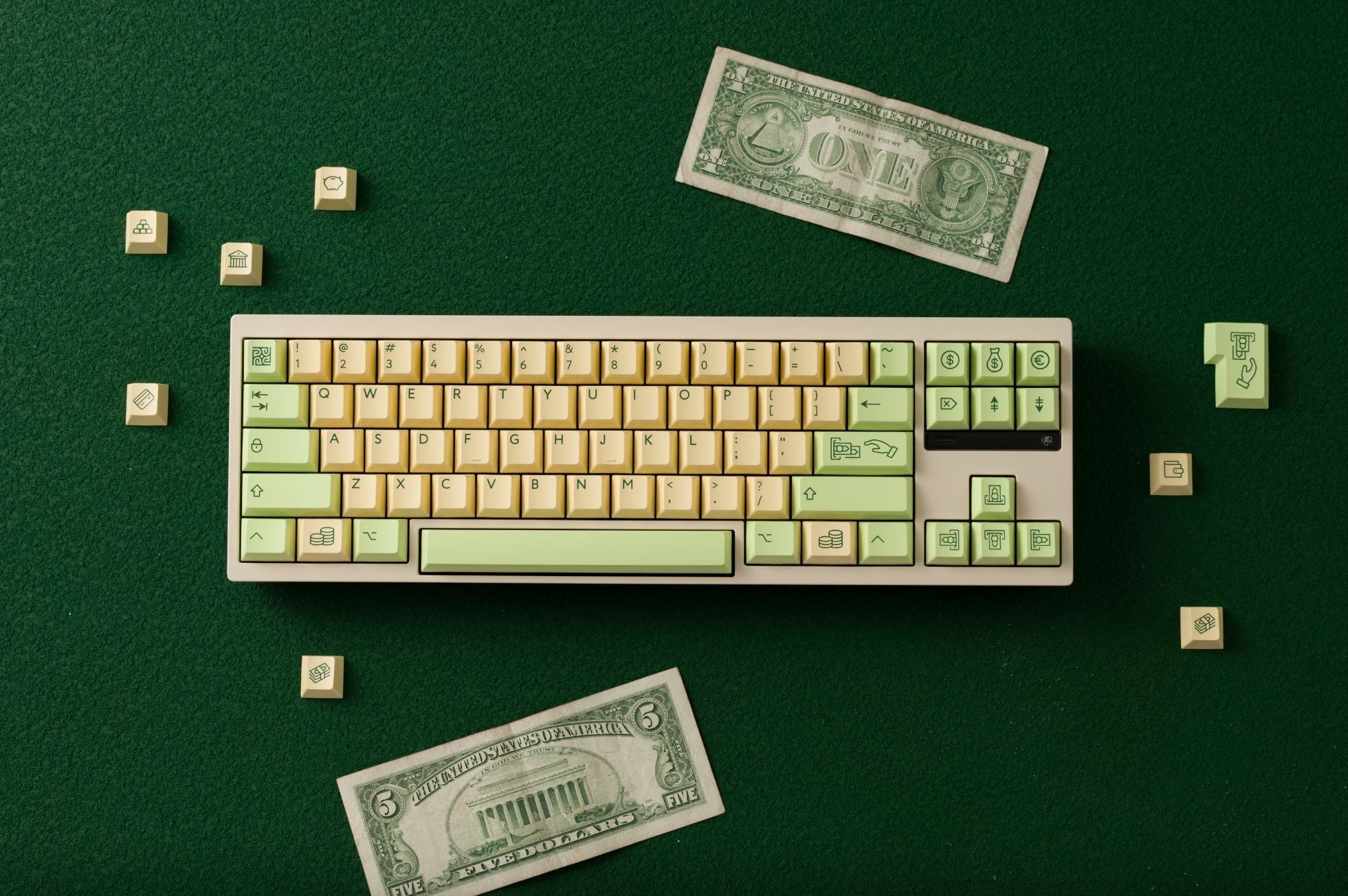PBTFans Bank Account Keycap Set - InputGear DE