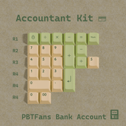 PBTFans Bank Account Keycap Set - InputGear DE