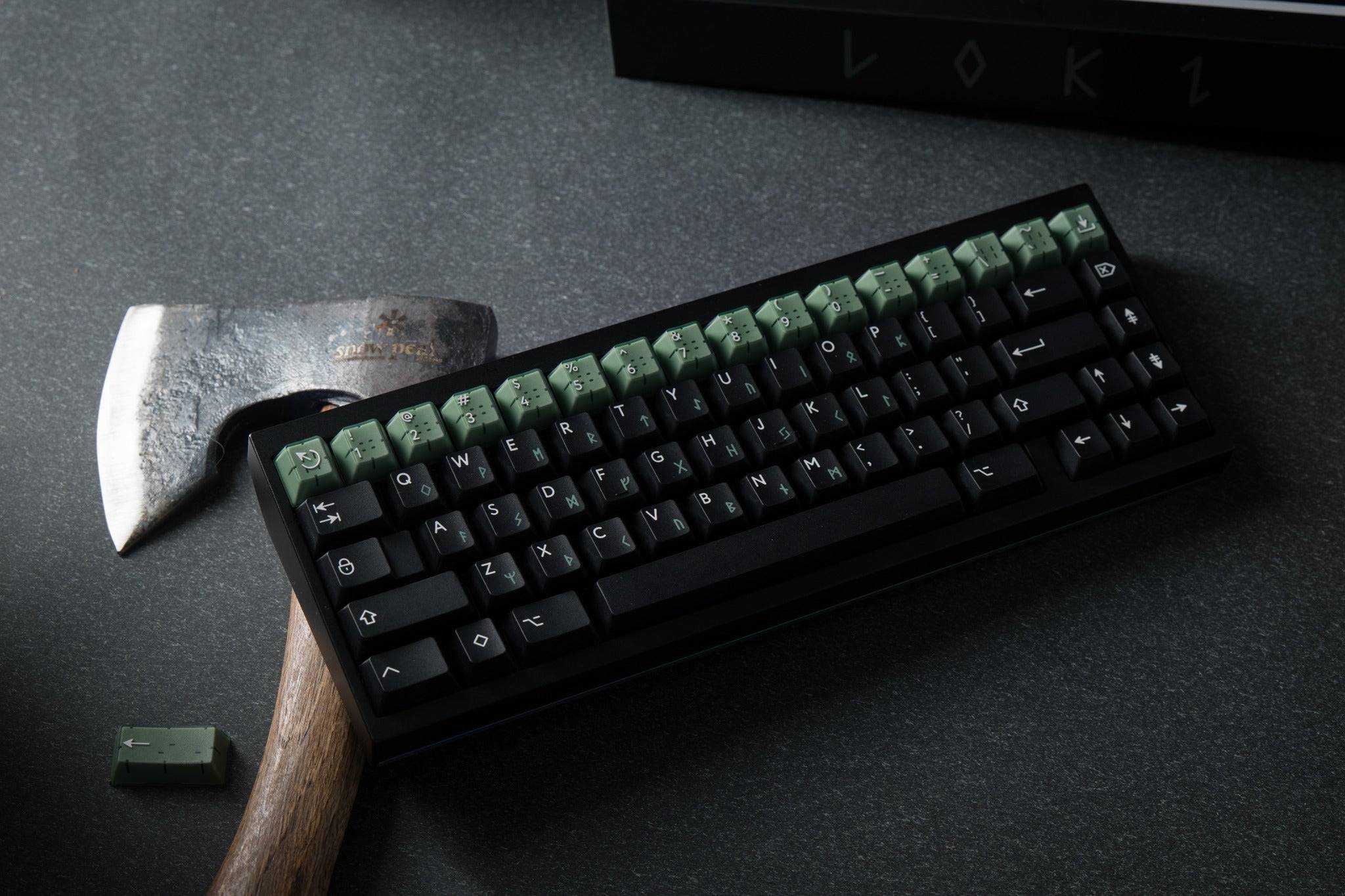PBTFans Loki (ISO-DE Bundle) Keycap Set - InputGear DE