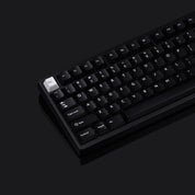 PBTFans White on Black Keycap Set - InputGear DE