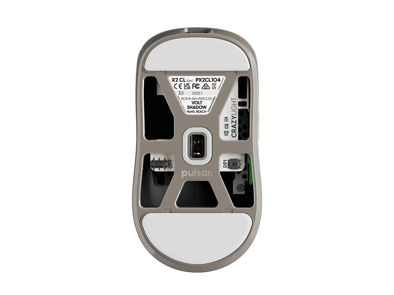 Pulsar X2 CRAZYLIGHT (Volt Shadow) Mouse - InputGear DE