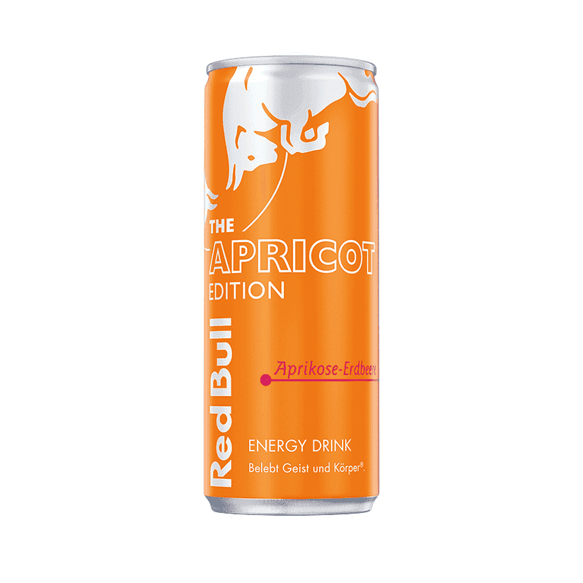 Red Bull Apricot Edition Aprikose-Erdbeere Edition - 250ml Dose - InputGear DE