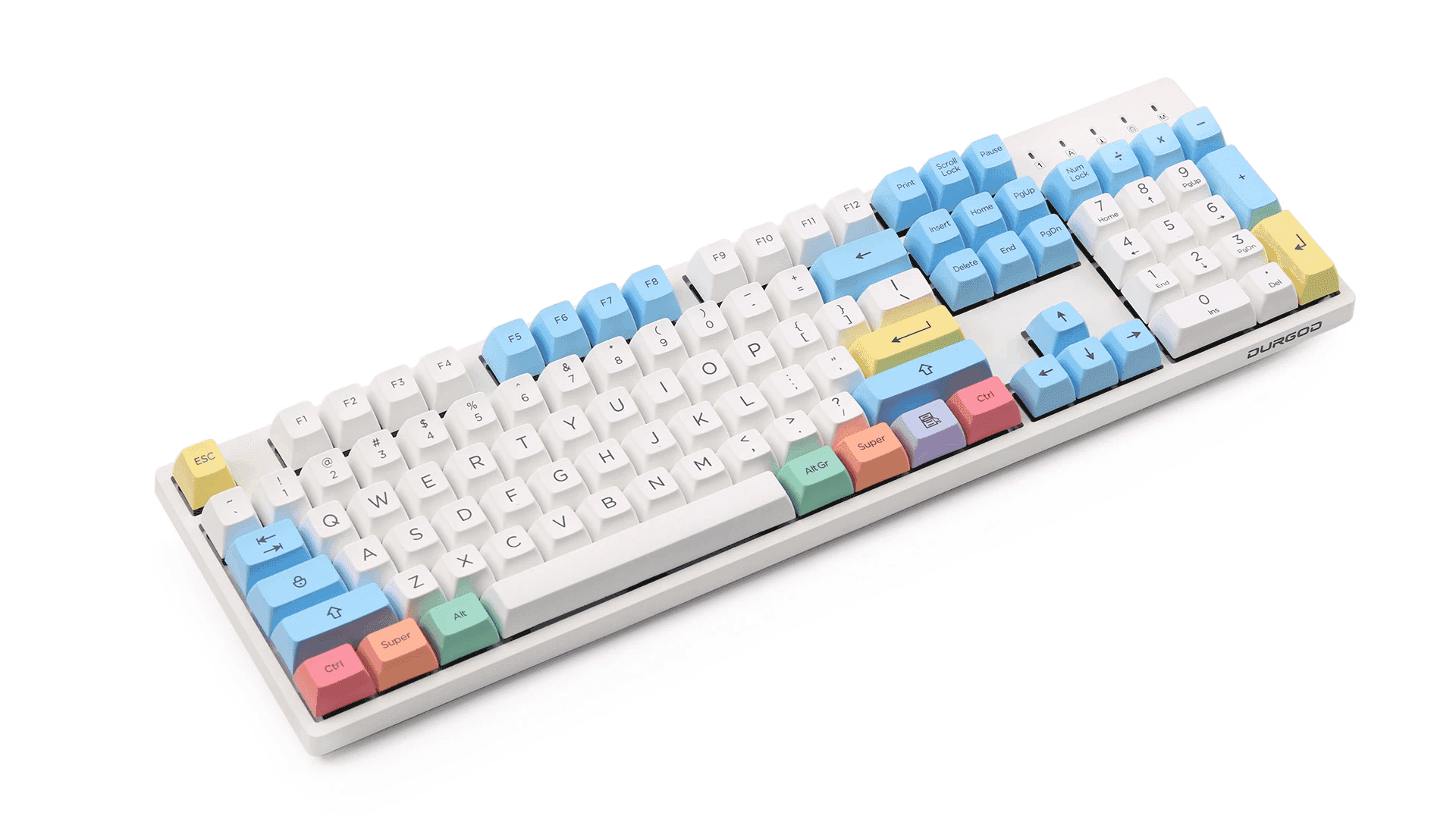 SA PBT Chalk (ANSI) Keycap Set - InputGear DE