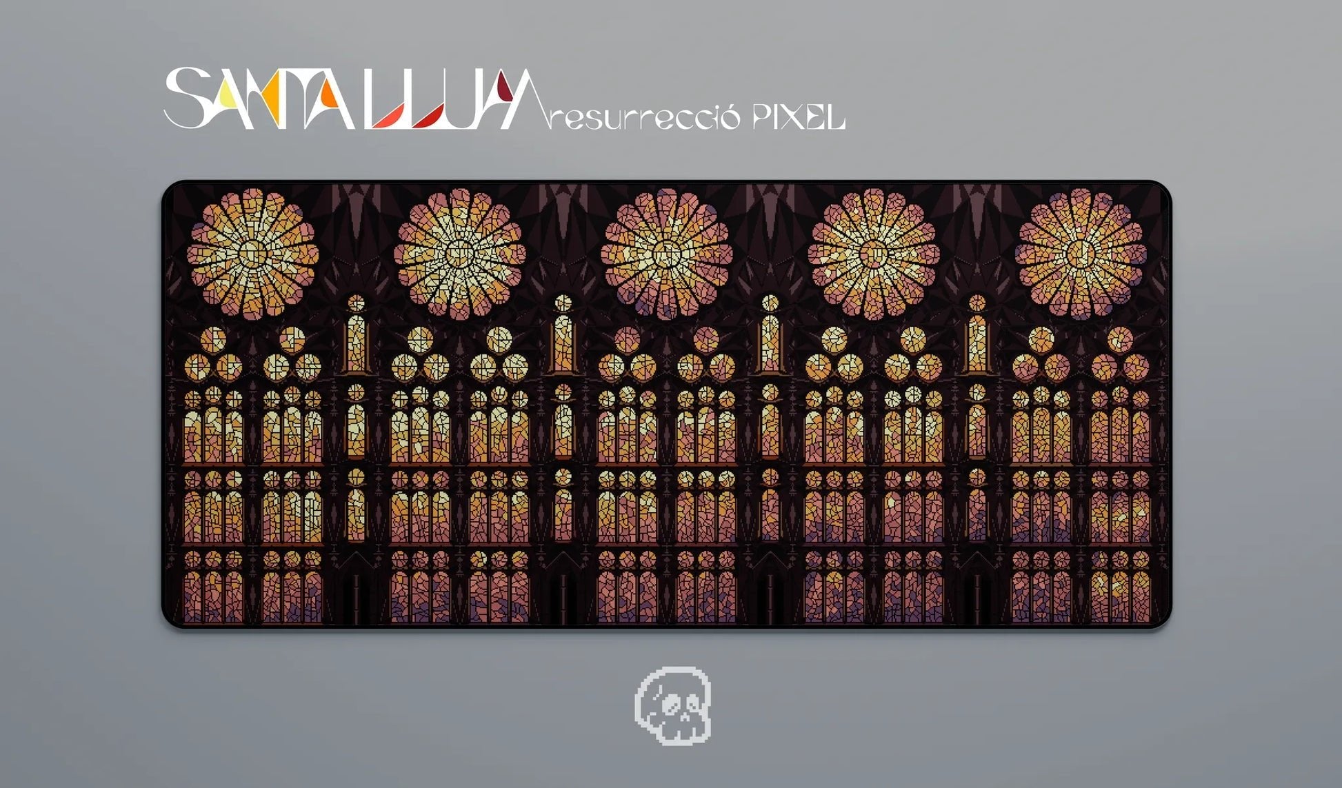 Santa LLum (Resurreccio Pixel) Deskmat - InputGear DE
