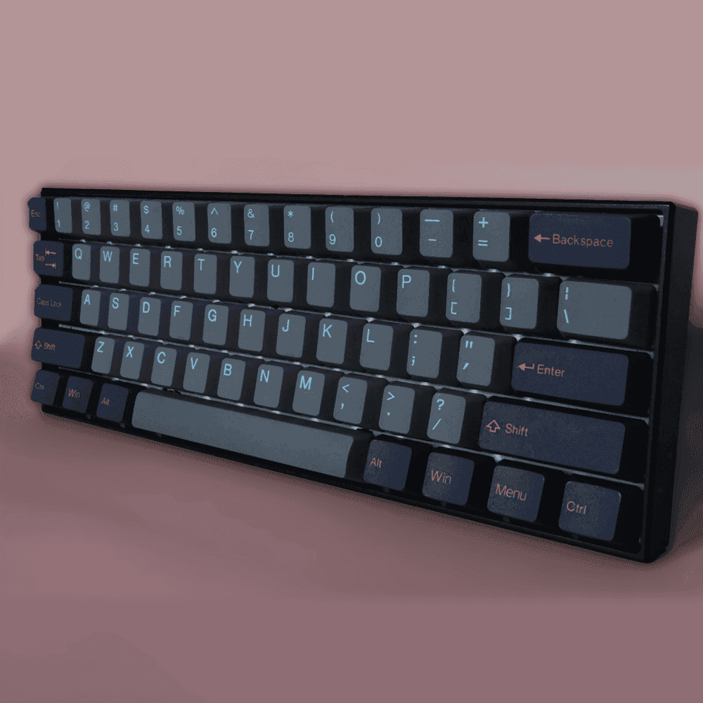 Tai-Hao Blue Moon (ISO-UK) Keycap Set - InputGear DE