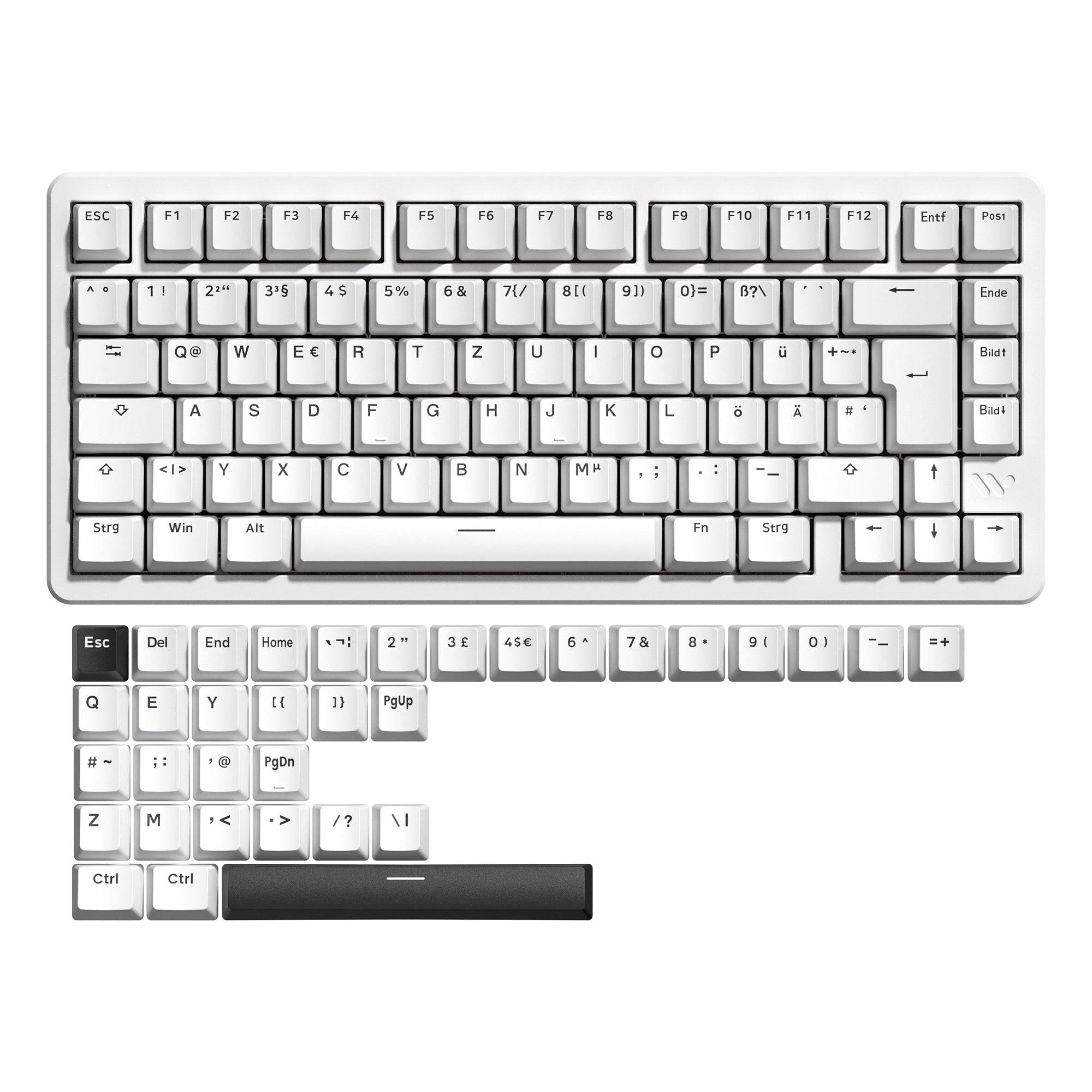 Womier SK75 White (ISO-DE) - InputGear DE