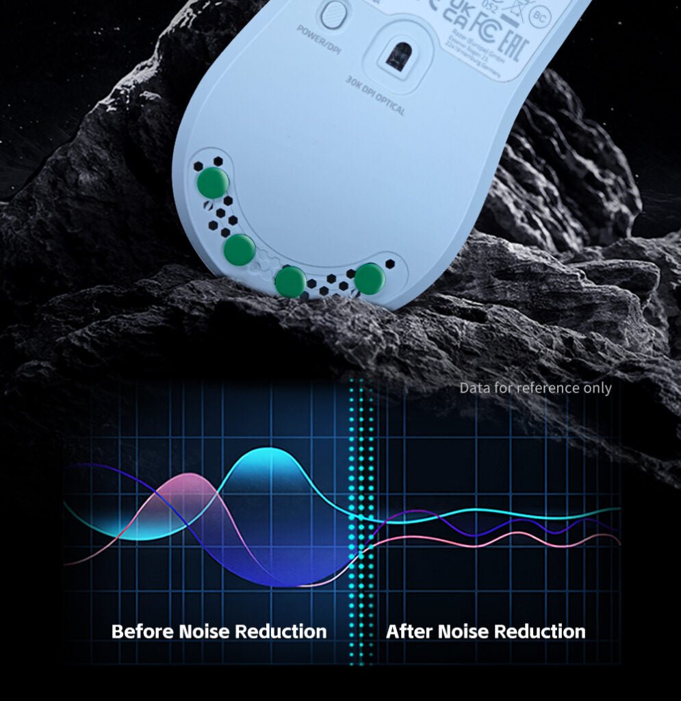 X-Raypad Jade Air Mouse Skates - Universal Dots - InputGear DE