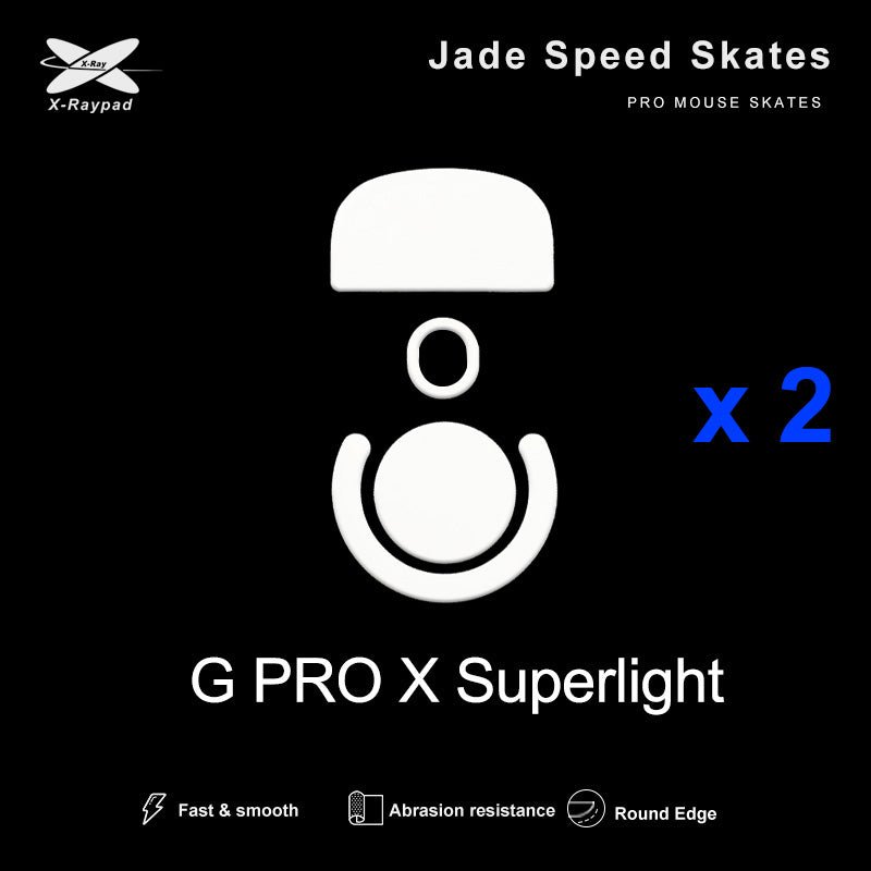 X-Raypad Jade Mouse Skates - InputGear DE