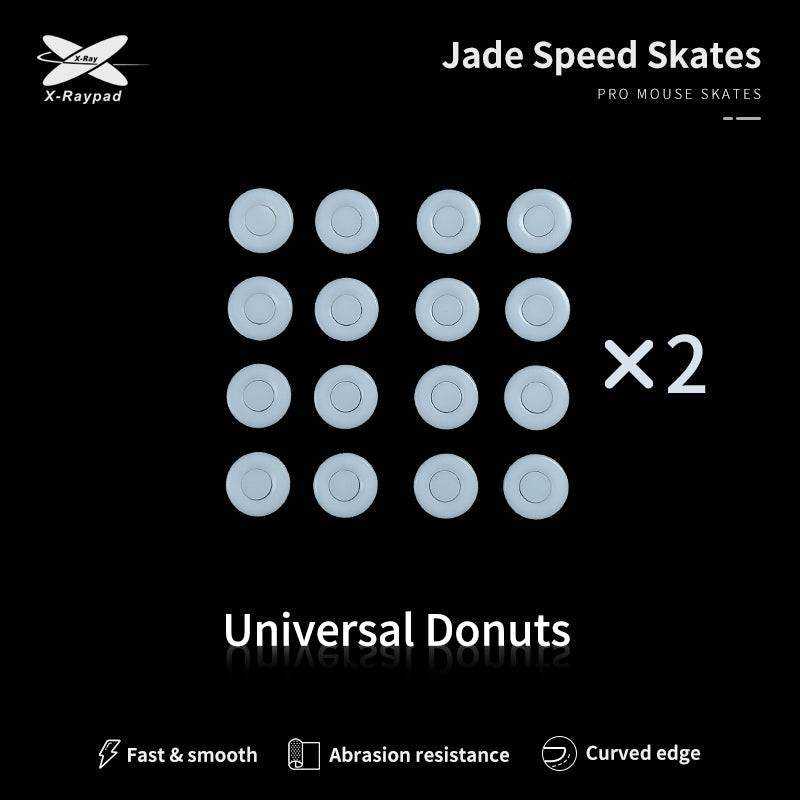 X-Raypad Jade Mouse Skates - Universal Donuts - InputGear DE
