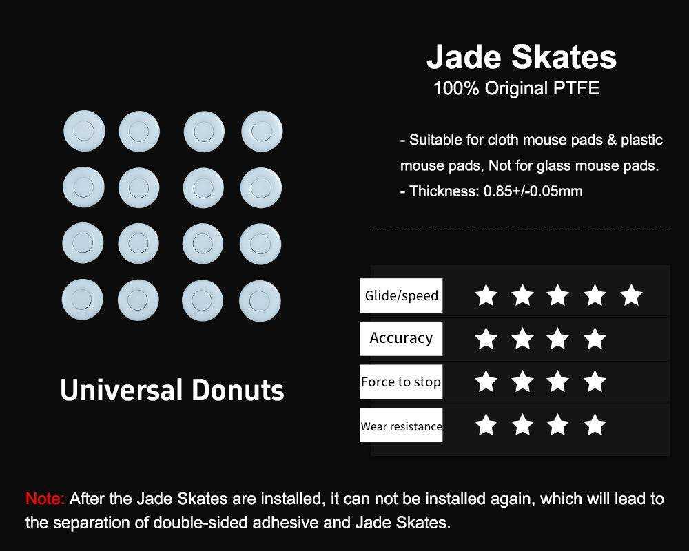 X-Raypad Jade Mouse Skates - Universal Donuts - InputGear DE